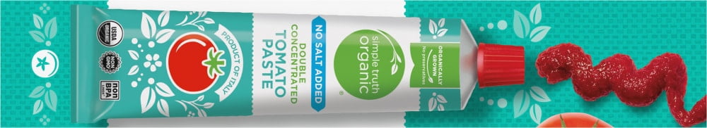 Simple Truth Double Concentrated Tomato Paste 5.3 oz - 5 Pack