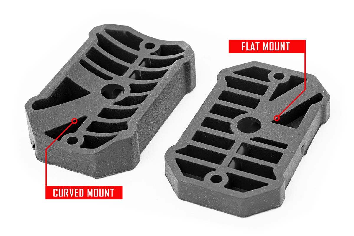 Rough Country Deluxe LED Rock Light Pods w/Mounting Kit | 4 Pods - 70980