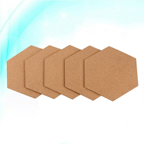 YSNOOWE 5Pcs Modern Cork Board for Office Use Small Corkboards for Wall Decor