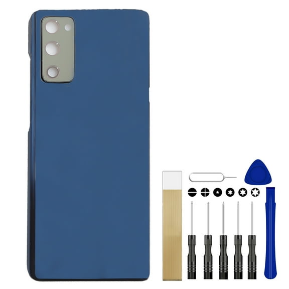 1Pcs For Verizon Samsung Galaxy S20 FE 5G SM-G781V Replacement Back Battery Cover Tool Black