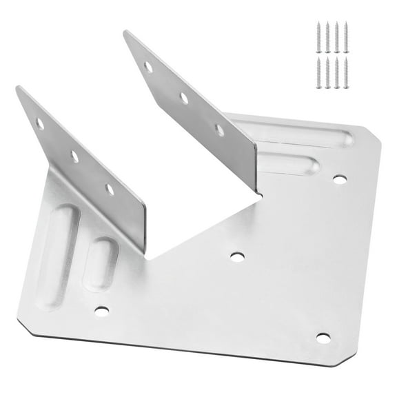 KFFKFF Hurricane Ties for Rafters, Inner Dimensions 5.31x1.57x2.48 in / 135x40x63 mm, Durable Straps for Roof Beam and Wooden Construction, 25 Pieces