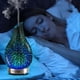 thumbnail image 3 of 1pc 3D Oblique Firework Glass Aroma Diffuser for Home Bedroom (EU Plug), 3 of 4