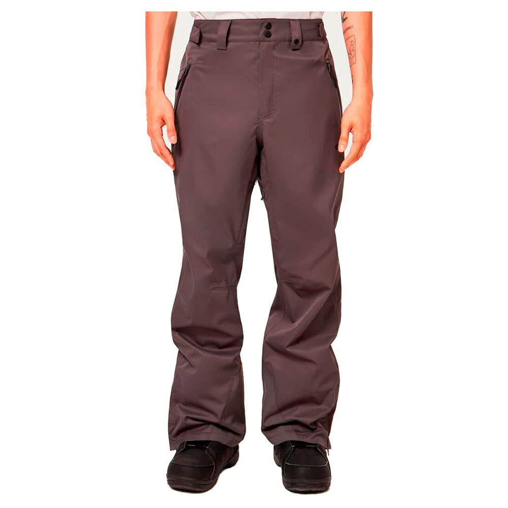 Oakley Men's Standard Crescent 2.0 Shell 2L 10K Pant, Forged Iron, Large