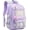 Purple, variant on Laptop Backpack 15.6 Inch Bag College Backpacks Anti  Travel Back Pack Large Bookbags for Women(Purple)