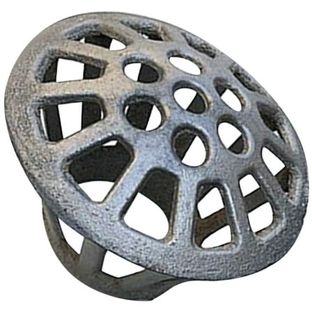 OATIPHO  Grey Iron Gutter Strainer for Home Use Blocks Leaves and Debris