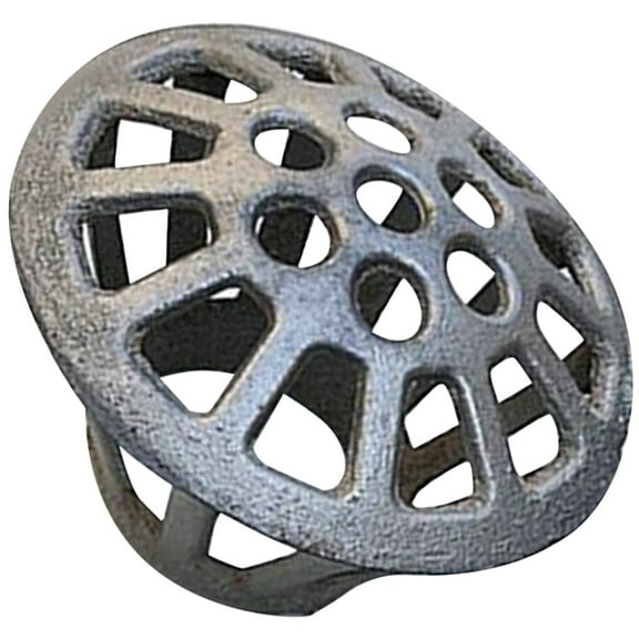 OATIPHO  Grey Iron Gutter Strainer for Home Use Blocks Leaves and Debris
