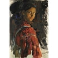 thumbnail image 3 of Filipp Malyavin 11x14 Black Modern Framed Museum Art Print Titled - Russian Beauty, 3 of 5