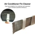 thumbnail image 2 of Refrigeration Tool Sheeting Comb Air Conditioning Condenser Cooling Brush Evaporator Fins Combing Comb Air Conditioner Fin Cleaner, 2 of 9