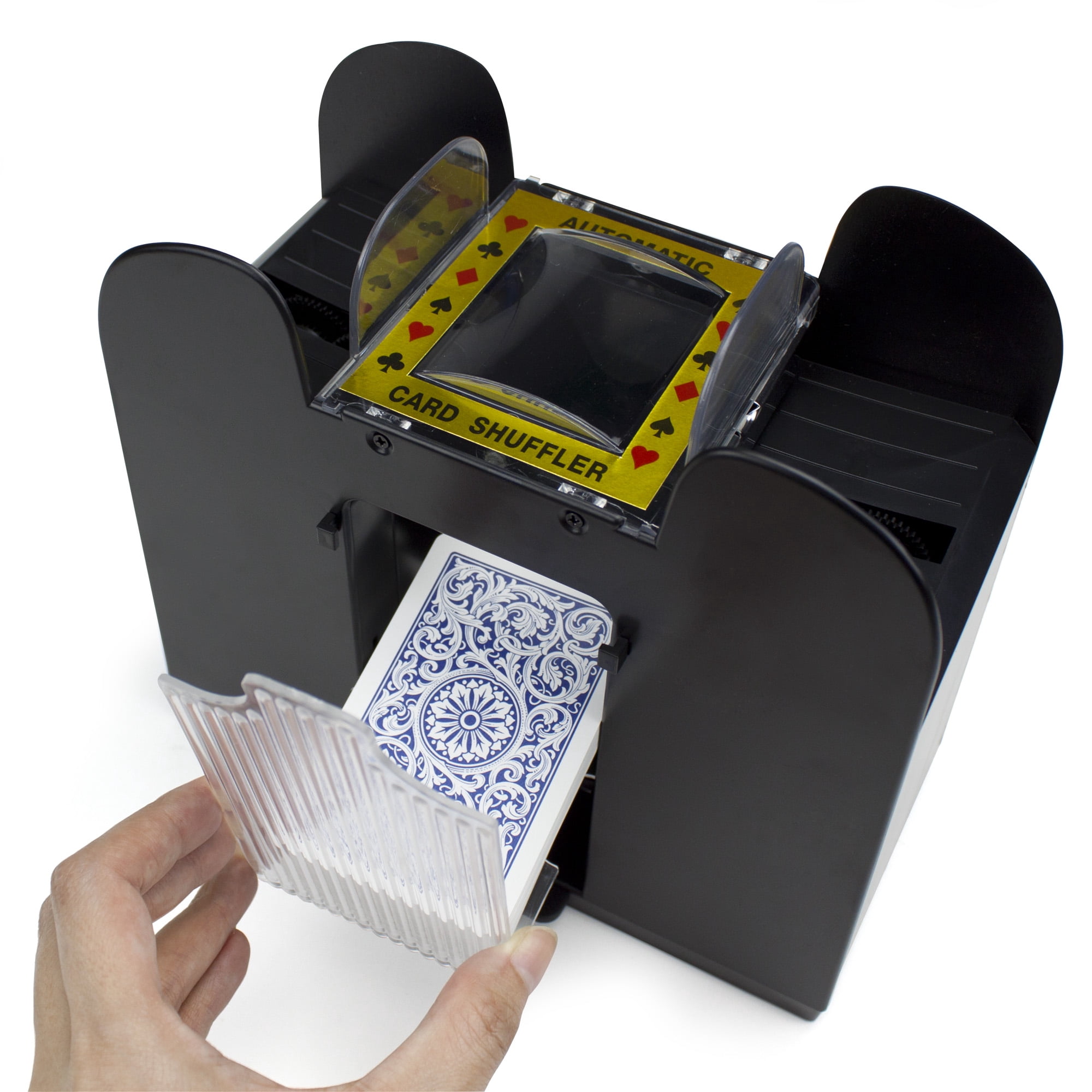 Brybelly Casino 6 Deck Automatic Card Shuffler - Walmart.com