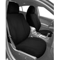thumbnail image 2 of CalTrend Front Sport Buckets Carbon Fiber Seat Covers for 2015-2022 Dodge Challenger - DG401-01FC Black Insert with Black Trim, 2 of 3