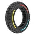 thumbnail image 1 of LEFU for Ninebot MaxG30 Electric Scooter Solid Tire 10 Inch 60/70-6.5 Replacement Wheel 10x2.50 for Durable Rubber Non-Inflatable Puncture-Proof Tire for G30E G30LP, 1 of 8