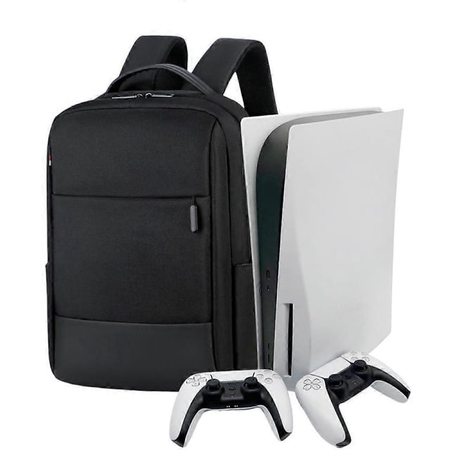 PS5 Console Carrying Case Compatible with Playstation 5 Protected Storage Computer Bag Travel Backpack