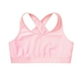 thumbnail image 4 of Alvivi Kids Girls Yoga Sport Bra Top U Neck Shoulder Straps Cross Crop Tops 4-16 Pink 10, 4 of 5