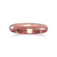 thumbnail image 1 of Precious Stars Solid Copper Polished 3mm Unisex Ring, 1 of 2