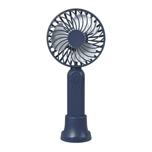 Mistaha USB Mini Handheld Fan Outdoor Portable Rechargeable Cooling Fan with Mobile-Phone Holder for Outdoor