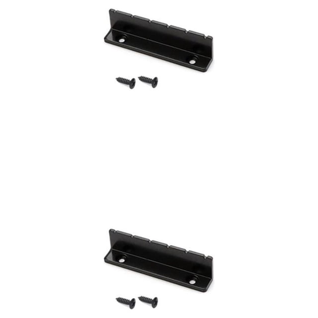Tuerca de guitarra Toystoory en forma de L 6 almohadas de cuerda Kit de bajo eléctrico resistente al desgaste ranurado de Metal