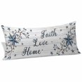 thumbnail image 2 of Farmhouse Body Pillow Covers 20"x54", Blue Country Texas Star Vintage Berries Wooden Soft Brushed Microfiber Breathable Throw Pillow Covers, Pillowcase with Zipper for Couch Sofa Bedroom Living Room, 2 of 9