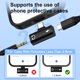 thumbnail image 4 of Adaptador USB C a USB C de 3,5 mm para Samsung Galaxy S25 Ultra A17 A36 A26 A16 A06, 2 en 1 USB tipo C a adaptador de audio convertidor de dongle con PD 60 W de carga rápida para iPhone 17 Pro Air 16, 4 of 5