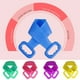 thumbnail image 4 of Depurador trasero de silicona Cepillo de masaje corporal de silicona para ducha de baño Silicona, 4 of 8