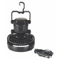 thumbnail image 2 of CLAM 8429 Portable Battery Powered Fan/LED Light for Fishing Tent, Large, 2 of 3