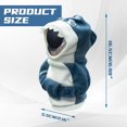 thumbnail image 2 of YSTIANN Fashionable Shark - Themed Car Shift Gear Cover: Sweater Hoodie Auto Gear Shift Knob Protector – Cute Universal Interior Accessory & Gift for Most Vehicles, Adding Playful Style（blue）, 2 of 7