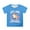 Z-Sky Blue, variant on Toddler Girls T-shirt cartoon Capybaras Printed Short Sleeve round neck Cute Daily Tee tops