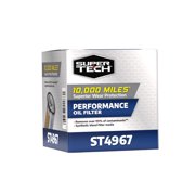 SuperTech ST4967 10K mile Spin-on Oil Filter, for Daihatsu, Lexus and Toyota Fits select: 2019-2023 TOYOTA RAV4, 2018-2023 TOYOTA CAMRY