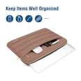 thumbnail image 2 of Funda para Laptop MOSISO 16" de Poliéster Acolchada Mocha, 2 of 8