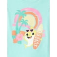 thumbnail image 2 of Baby Shark Girls T-Shirt and Skirt, 2-Piece Outfit Set, Sizes 12M-5T, 2 of 5