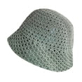thumbnail image 1 of Sun Hat Solid Color Breathable Milk Fiber Fabric Knitted Bucket Hat for Women, 1 of 10
