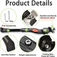 thumbnail image 5 of Bike Kickstand Adjustable for 16 18 20 inches Cyfie Bicycle Center Mount Kickstands Black 12.2 in, 5 of 10