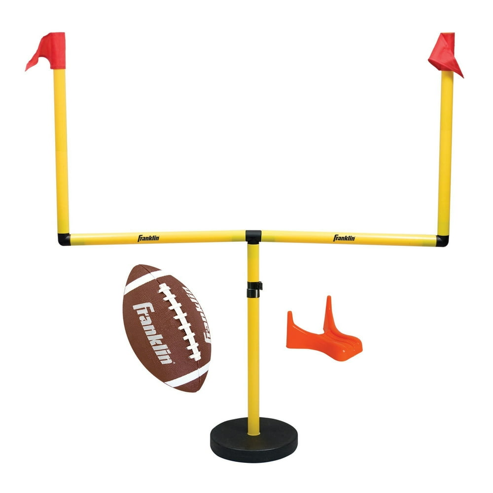Franklin Sports Youth Football GoalPost Set — Kids’ Football Goal Post