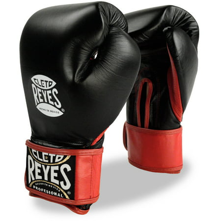 Cleto Reyes Extra Padding Leather Boxing Training Gloves - 16 oz - Black - www.bagssaleusa.com