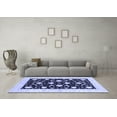 thumbnail image 3 of Ahgly Company Indoor Rectangle Oriental Blue Modern Area Rugs, 2' x 4', 3 of 4