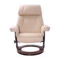 thumbnail image 2 of Rio Branca Faux Leather Swivel Recliner with Matching Ottoman, 2 of 3