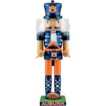 Baby Fanatics MasterPieces Game Day - NCAA Auburn Tigers - Team Painted Wood Nutcracker