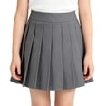 thumbnail image 2 of Girls Pleated Skirt School Uniform Skirt Casual Tennis Skirts Daily School Sports Holiday Party, 2 of 5