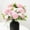 Pink, variant on Artificial flowers,Faux Flowers White Dandelion Combination Bouquet Home Party Wedding Flower Wall Decoration Home Decoration Artificial Flower Hydrangea Plant Arrangement