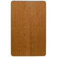 thumbnail image 2 of Bowery Hill 31" x 24" Thermal Fused Top Mobile Activity Table in Oak, 2 of 2