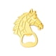 thumbnail image 2 of Imán para abridor de botellas con cabeza de caballo – Decoración metálica para pared, accesorio para nevera, diseño de aleación rural, rojo dorado, 7,6x6,2 cm, magnético fuerte, duradero, regalable, 2 of 6