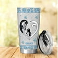 thumbnail image 2 of 20oz Birthday Gifts for Women, Mom Friend Gifts for Women Birthday Unique Inspirational Gifts Mother Penguin Family Tumbler Cup with Lid, Double Wall Vacuum Insulated Travel Coffee Mug, 2 of 4