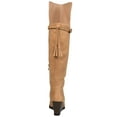 thumbnail image 4 of Brinley Co. Womens Wide Calf Over-the-Knee Wedge Boot, 4 of 8