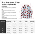 thumbnail image 5 of Kdxio Flowers and Lady Bugs Print Women Men Sun Protection UPF 50+ Jackets Zip Up Long Sleeve Hoodie Hiking Lightweight with Pockets, 5 of 7