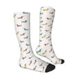thumbnail image 3 of Balery Dachshund Dog Puppy Printed Novelty Socks Men's Women's Crew Socks Sports Socks Knee High Socks Cotton Socks Quirky and Cool Socks, 3 of 9