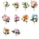 thumbnail image 5 of Toystoory Flores artificiales de tela de crisantemo, decoración floral para el hogar y la boda Kits de decoración para fiestas violeta, 5 of 6