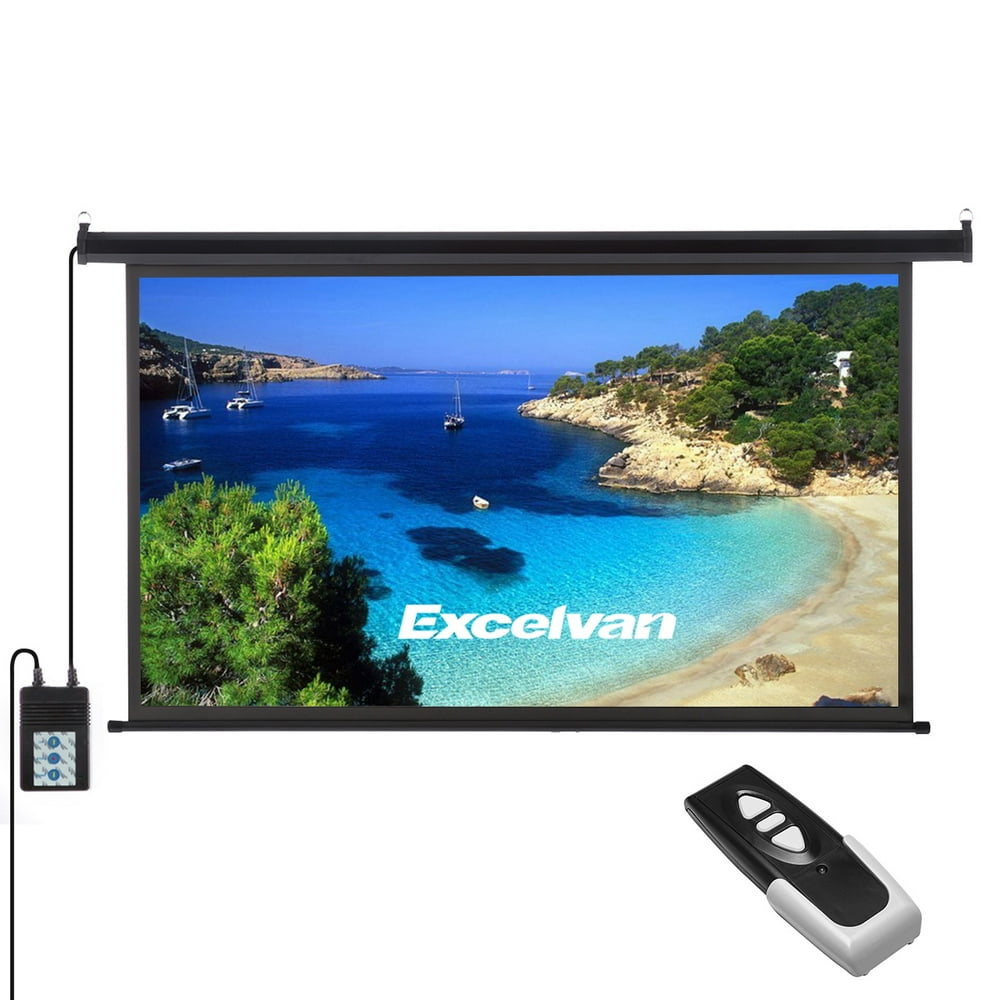 Projection Screen, Excelvan 100 Inch HD Portable Projector Screen with