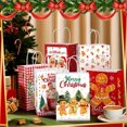 thumbnail image 3 of 24 bolsas de papel para Navidad, pan de jengibre, 21 x 15 x 8 cm, de Kolldenn, 3 of 6
