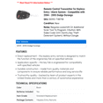 thumbnail image 2 of Remote Control Transmitter for Keyless Entry / Alarm System - Compatible with 2004 - 2005 Dodge Durango, 2 of 2