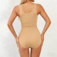 thumbnail image 5 of Women’s Backless Shapewear Bodysuit – Sleeveless Tummy Control Thong Bodysuit Shapewear Snap Bodysuit Tummy Control Butt Lifter Sleeveless Body Shaper Seamless Jumpsuit Beige L, 5 of 9