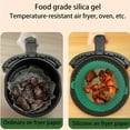 thumbnail image 2 of 6pcs, Silicone Air Fryer Liners, 6 Different Sizes Air Fryer Liners Pots, Silicone Basket Bowls, Reusable Baking Trays, Oven Accessories, Baking Tools, Kitchen Gadgets, Kitchen Accessories, Home Kitc, 2 of 4